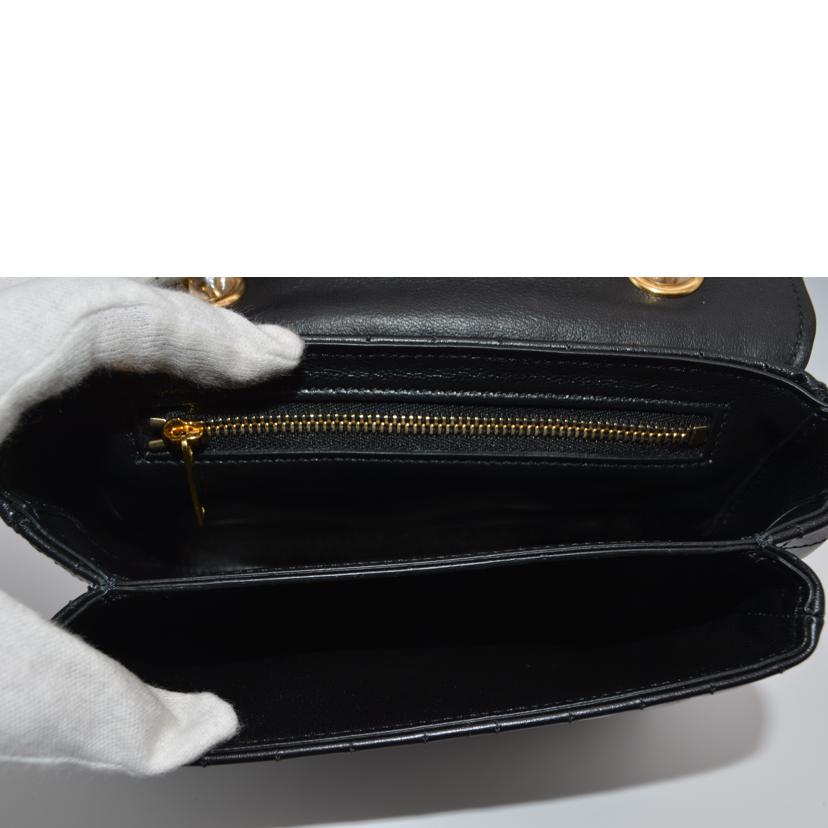 CELINE セリーヌ/スモールCセーキルティングチェーンショルダー/CE188403//U-CU-0159/Sランク/89