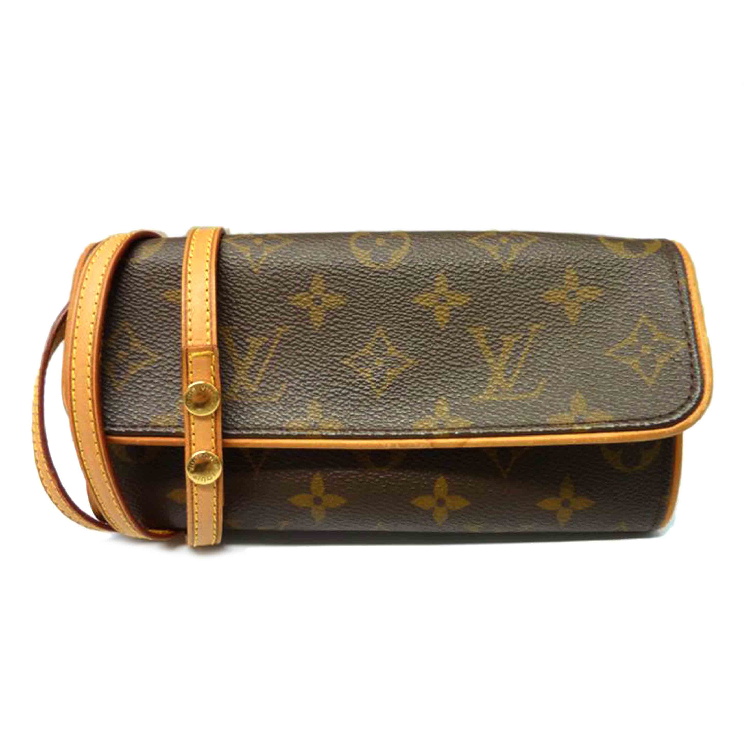 LV ルイヴィトン/ポシェットツインPM/モノグラム/M51854//CA0***/BCランク/88