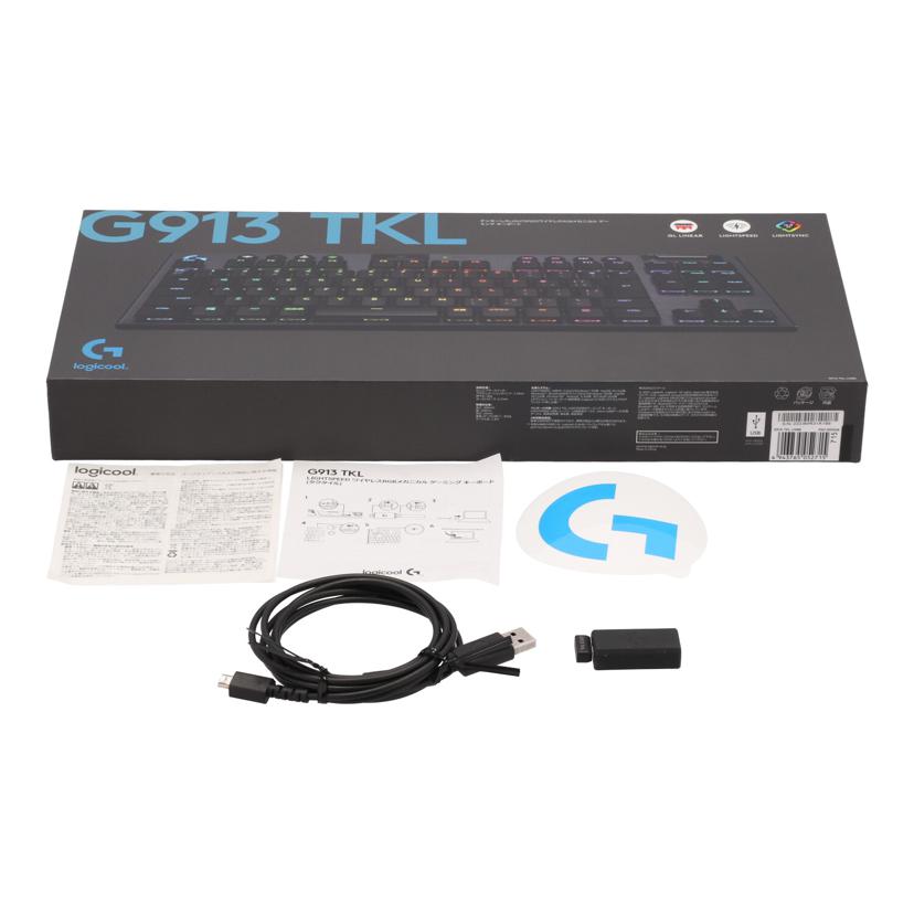 Logicool ロジクール/ゲーミングキーボード/G913-TKL-LNBK //2223MR31A198/Cランク/78