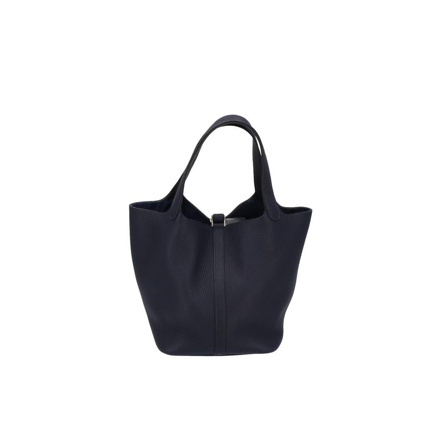 HERMES エルメス/ピコタンロックMM/トリヨンクレマンス/ブルーニュイ//Z刻 FM 002 PM/SAランク/75