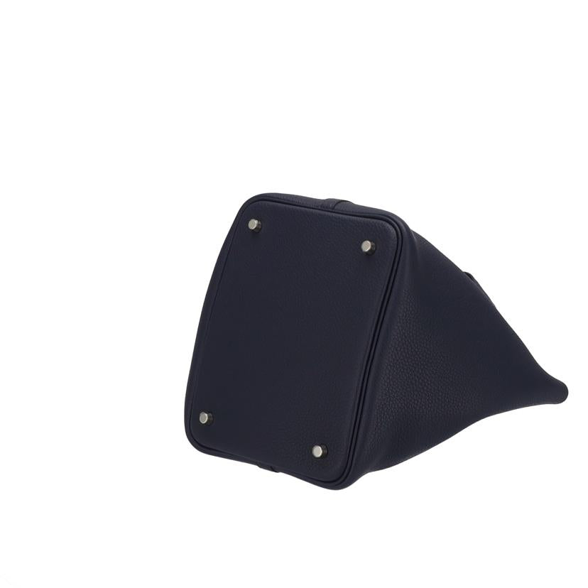 HERMES エルメス/ピコタンロックMM/トリヨンクレマンス/ブルーニュイ//Z刻 FM 002 PM/SAランク/75