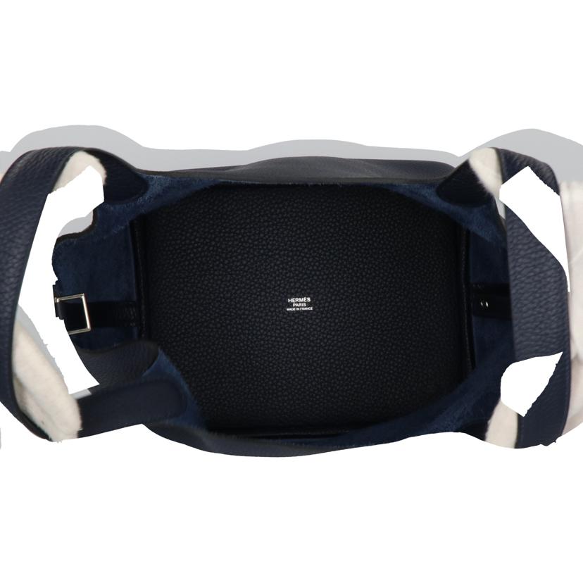 HERMES エルメス/ピコタンロックMM/トリヨンクレマンス/ブルーニュイ//Z刻 FM 002 PM/SAランク/75