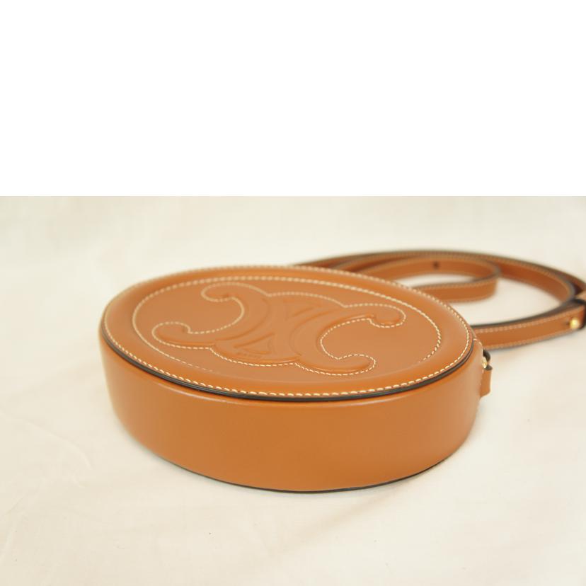 CELINE セリーヌ/オーバルバッグ/キュイルトリオンフ//Aランク/93