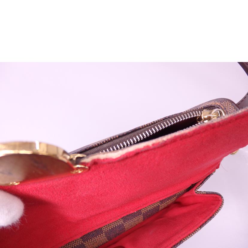 LOUIS VUITTON ルイヴィトン ルイ・ヴィトン ビトン ダミエ・エベヌ 市松模様 ブラウン 茶 廃盤 ショルダーバッグ ハンドバッグ トートバッグ ブラウン メンズ レディース 定番 人気 LV 斜め掛け 肩がけ/ラヴェッロGM/ダミエ/エベヌ/N60006//VI0***/ABランク/76