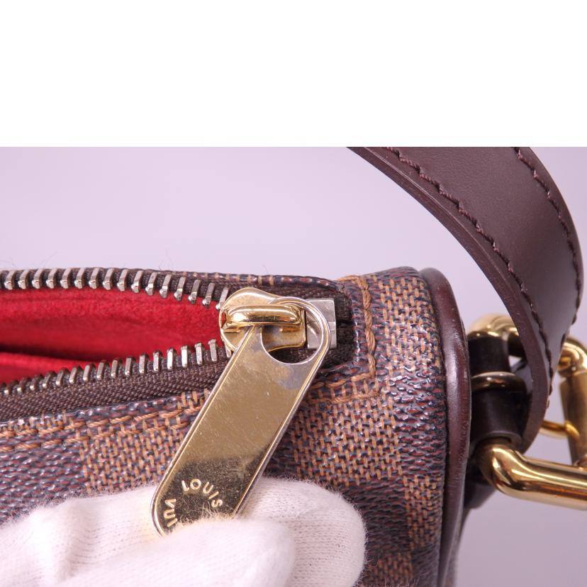 LOUIS VUITTON ルイヴィトン ルイ・ヴィトン ビトン ダミエ・エベヌ 市松模様 ブラウン 茶 廃盤 ショルダーバッグ ハンドバッグ トートバッグ ブラウン メンズ レディース 定番 人気 LV 斜め掛け 肩がけ/ラヴェッロGM/ダミエ/エベヌ/N60006//VI0***/ABランク/76