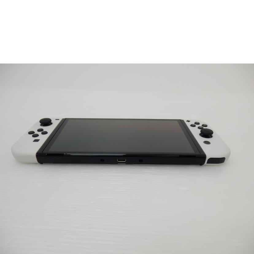 任天堂 任天堂/有機ELモデルスイッチ本体ホワイト/HEG-S-KAAAA//XTJ50505695171/ABランク/88