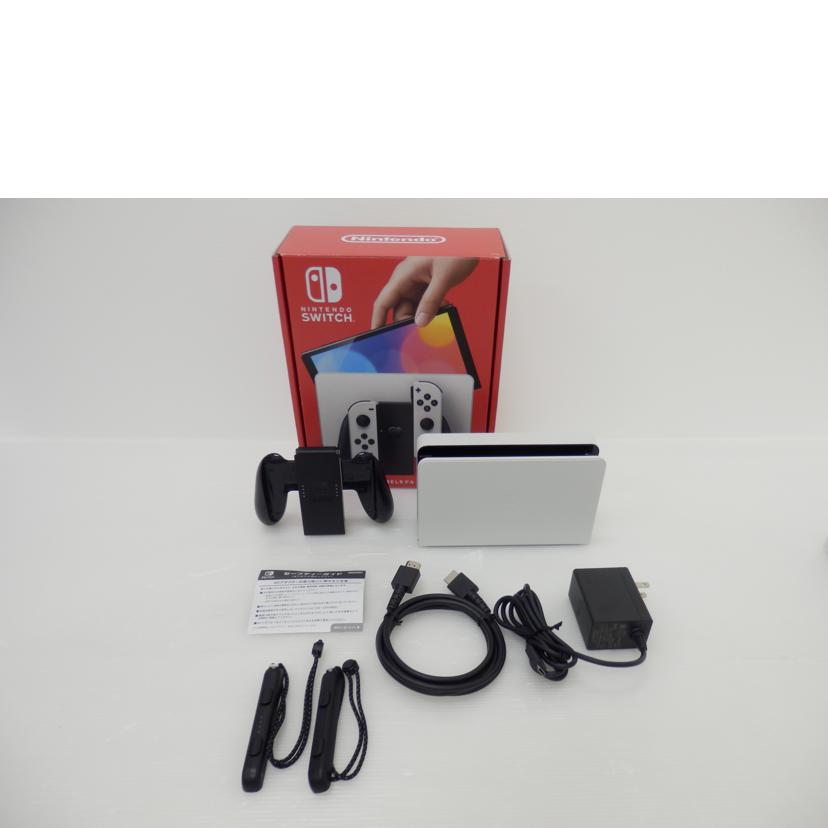 任天堂 任天堂/有機ELモデルスイッチ本体ホワイト/HEG-S-KAAAA//XTJ50505695171/ABランク/88