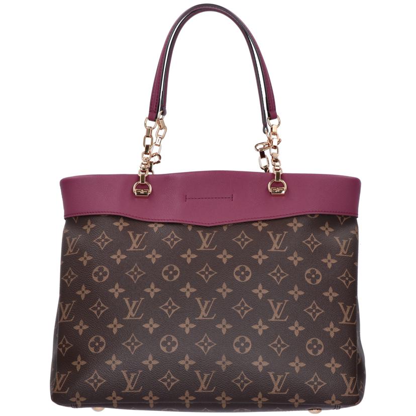 LV ルイヴィトン ルイ・ヴィトン ビトン ショルダーバッグ ハンドバッグ トートバッグ ブラウン メンズ レディース 定番 人気 LV 斜め掛け 肩がけ/パラス・ショッパー/モノグラム/デュンヌ/M41580//SP2***/Aランク/75