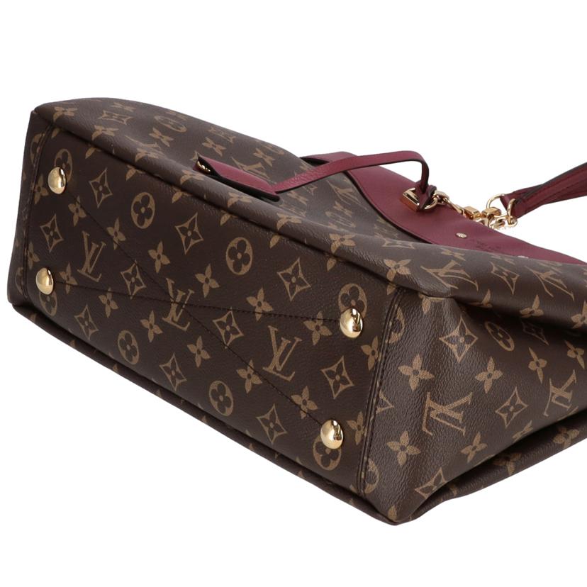 LV ルイヴィトン ルイ・ヴィトン ビトン ショルダーバッグ ハンドバッグ トートバッグ ブラウン メンズ レディース 定番 人気 LV 斜め掛け 肩がけ/パラス・ショッパー/モノグラム/デュンヌ/M41580//SP2***/Aランク/75