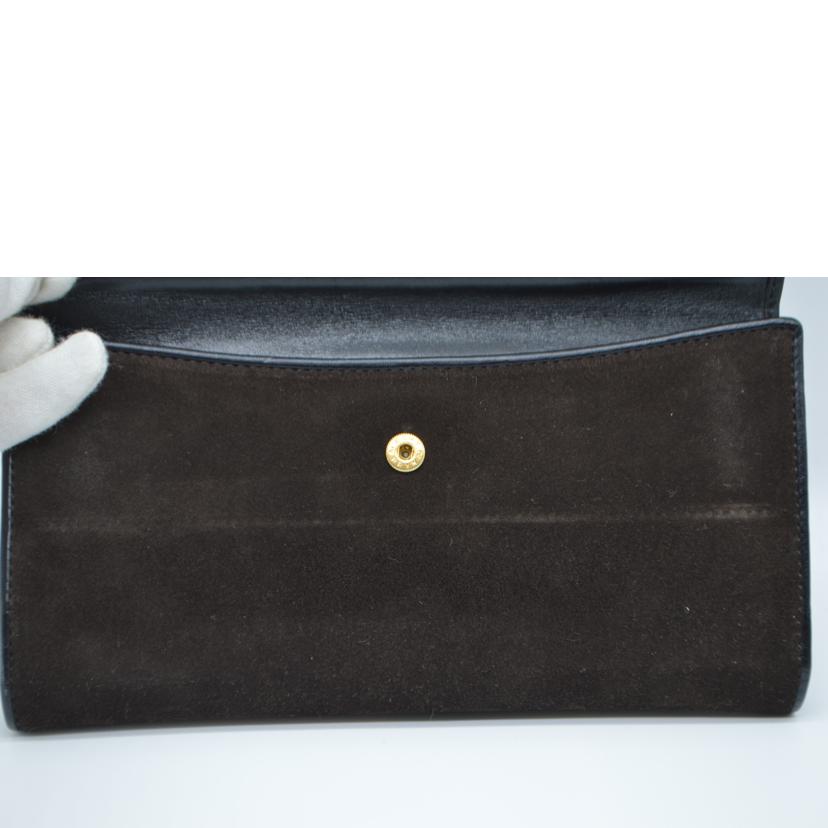 GUCCI グッチ/タイガーヘッドクリップスェードレザー長財布/035・2149・2190//Aランク/89