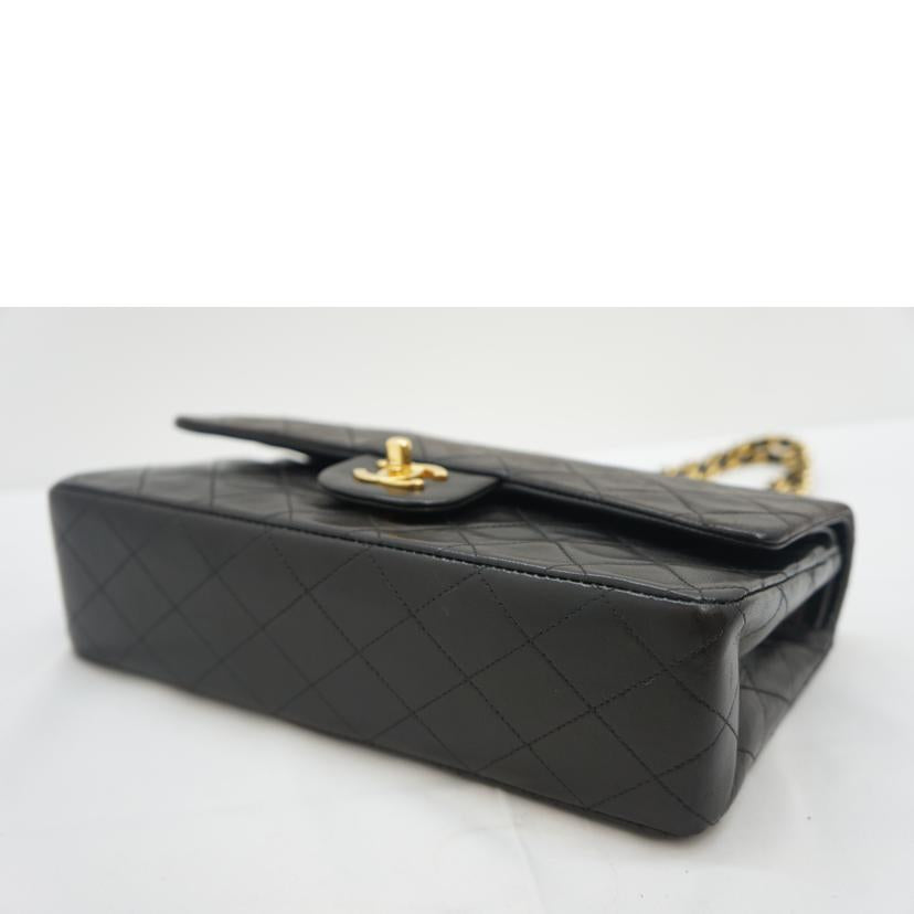 CHANEL シャネル/マトラッセラムスキンWフラップチェーンショルダー//4338733/ABランク/09