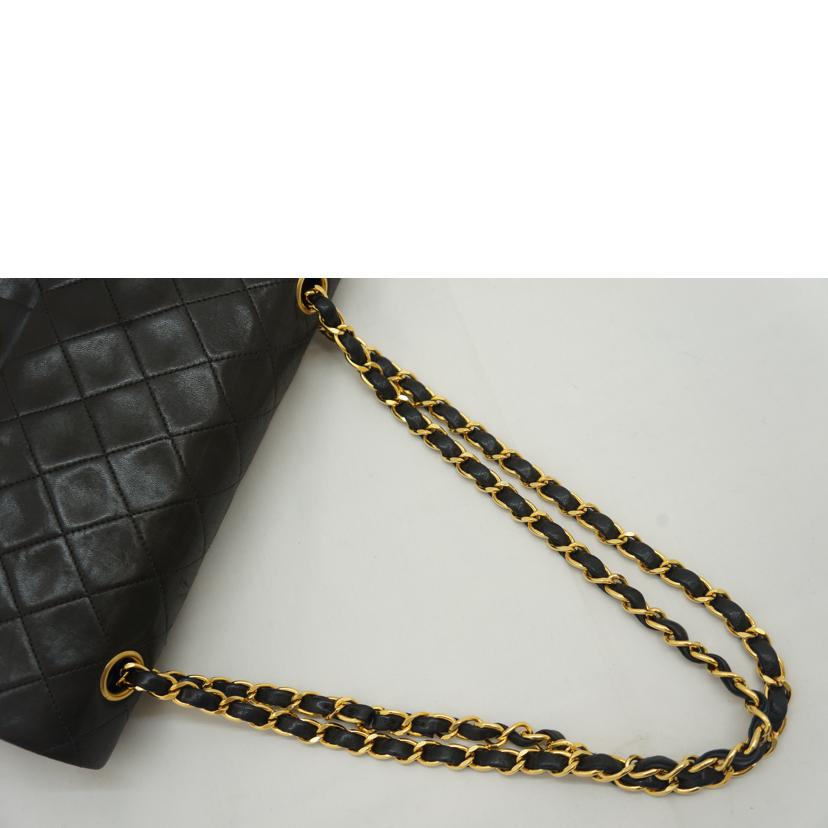 CHANEL シャネル/マトラッセラムスキンWフラップチェーンショルダー//4338733/ABランク/09
