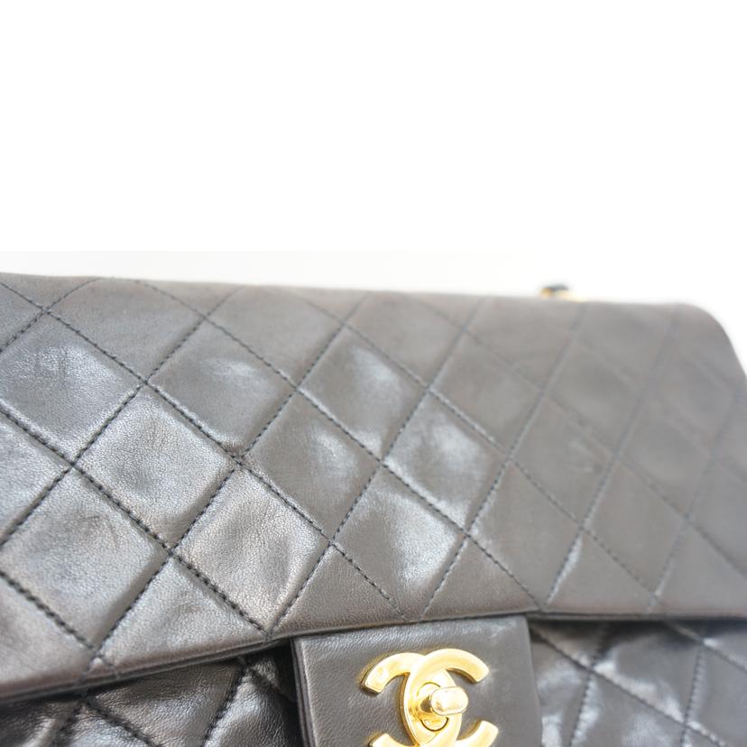 CHANEL シャネル/マトラッセラムスキンWフラップチェーンショルダー//4338733/ABランク/09