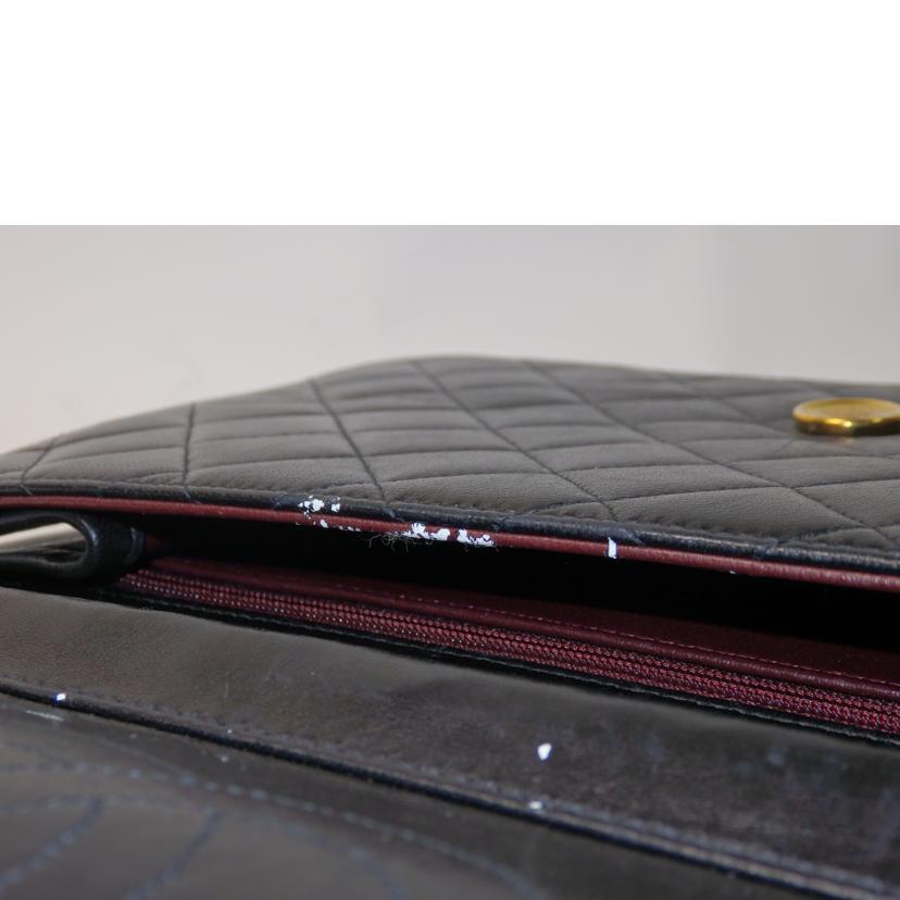 CHANEL シャネル/マトラッセラムスキンチェーンショルダー//6056137/Aランク/84