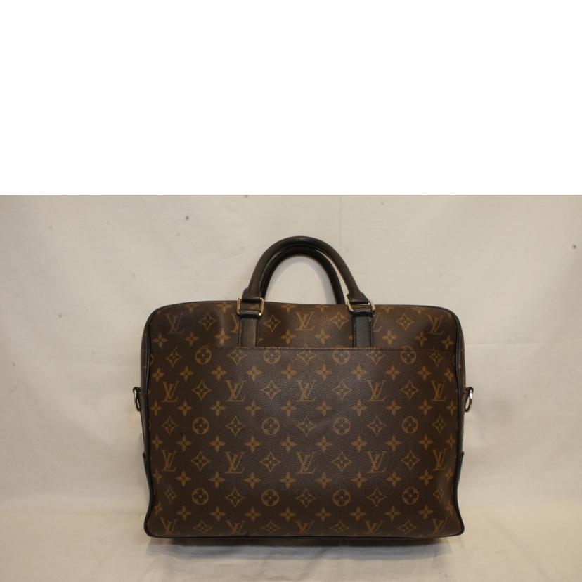 LV ルイヴィトン/ソフトブリーフケース/ビジネスバッグ/モノグラムマカサー/M56719//IO3***/Bランク/92