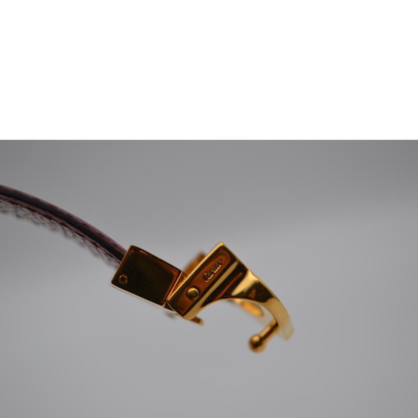 Cartier カルティエ/マストラインレザーベルト85/ボルドー/L50000002//ABランク/89