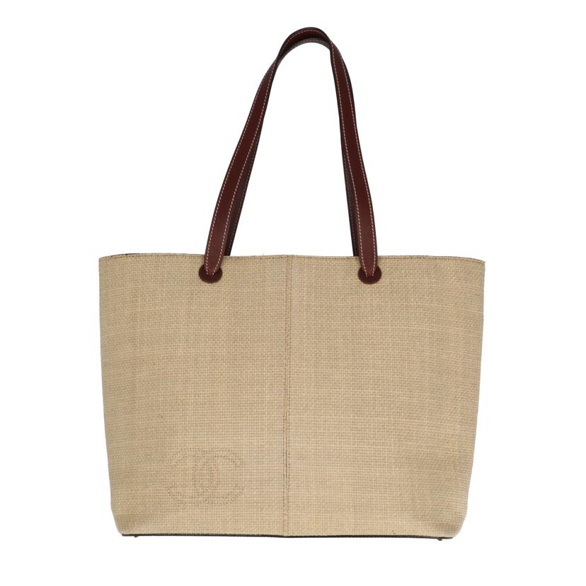 CHANEL シャネル/ヴィンテージ/ココマーク/ストロートート//559****/ABランク/09