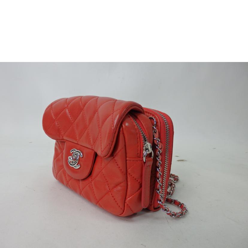 CHANEL シャネル/マトラッセココマークチェーンウォレット//156*****/ABランク/84