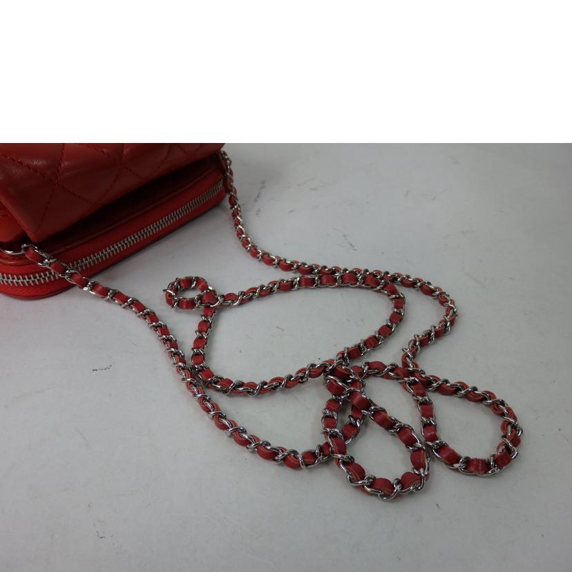 CHANEL シャネル/マトラッセココマークチェーンウォレット//156*****/ABランク/84