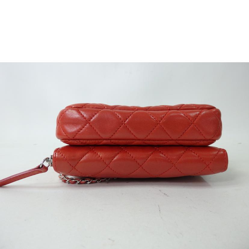 CHANEL シャネル/マトラッセココマークチェーンウォレット//156*****/ABランク/84