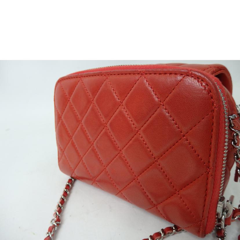 CHANEL シャネル/マトラッセココマークチェーンウォレット//156*****/ABランク/84