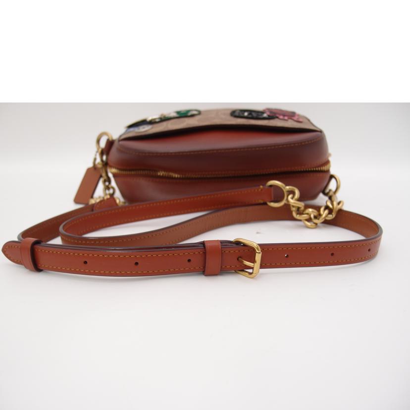 COACH コーチ 茶 レディース/キースヘリングコラボ・カメラショルダー/ブラウン/31065//M1780/SAランク/69