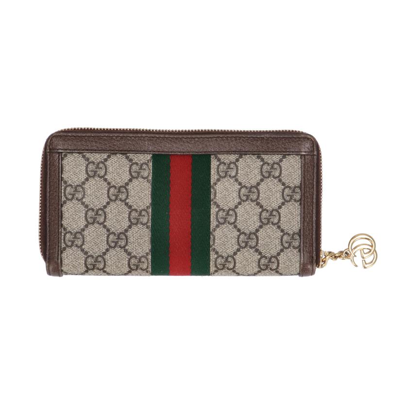 GUCCI グッチ/オフディアジップアラウンドシェリーラインウォレット/523154//114*/ABランク/75