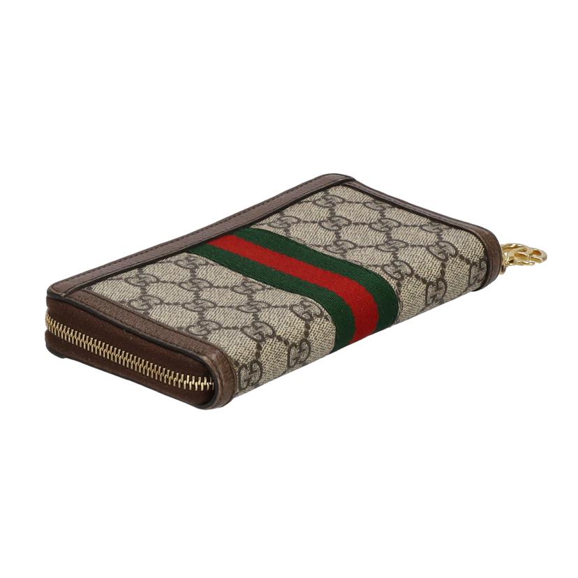 GUCCI グッチ/オフディアジップアラウンドシェリーラインウォレット/523154//114*/ABランク/75