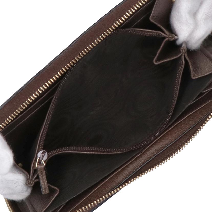 GUCCI グッチ/オフディアジップアラウンドシェリーラインウォレット/523154//114*/ABランク/75