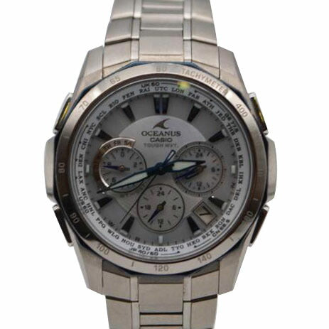 CASIO カシオ /オシアナスマンタ電波ソーラーデイト/チタン/OCW-S1300P-7AJF//951208/Aランク/89