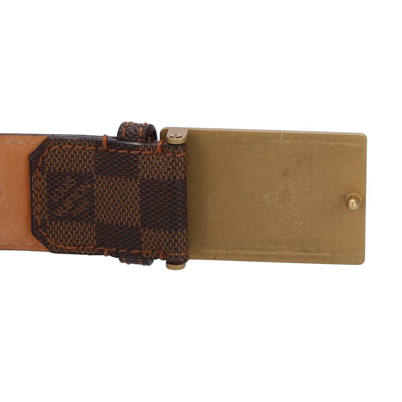 LV ルイヴィトン 小物 メンズ雑貨 ベルト ブラウン 茶色/サンチュール/ダミエ・エベヌ 86-96cm//LB0075/ABランク/75