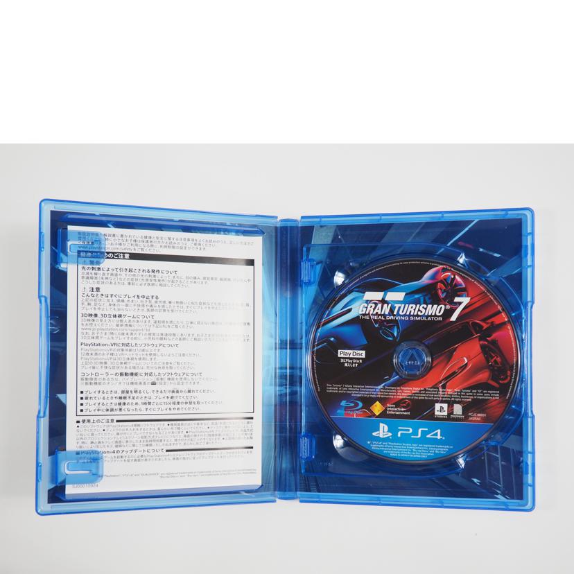 PS4 プレイステーション4/グランツーリスモ7/4948872016193//Bランク/79