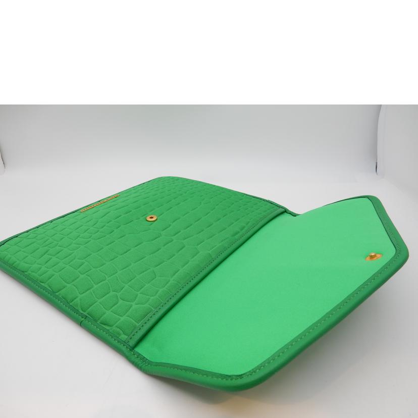 MARC JACOBS マークジェイコブス/クラッチモバイルケース/クロコモチーフ/グリーン/M0002315A//SAランク/02