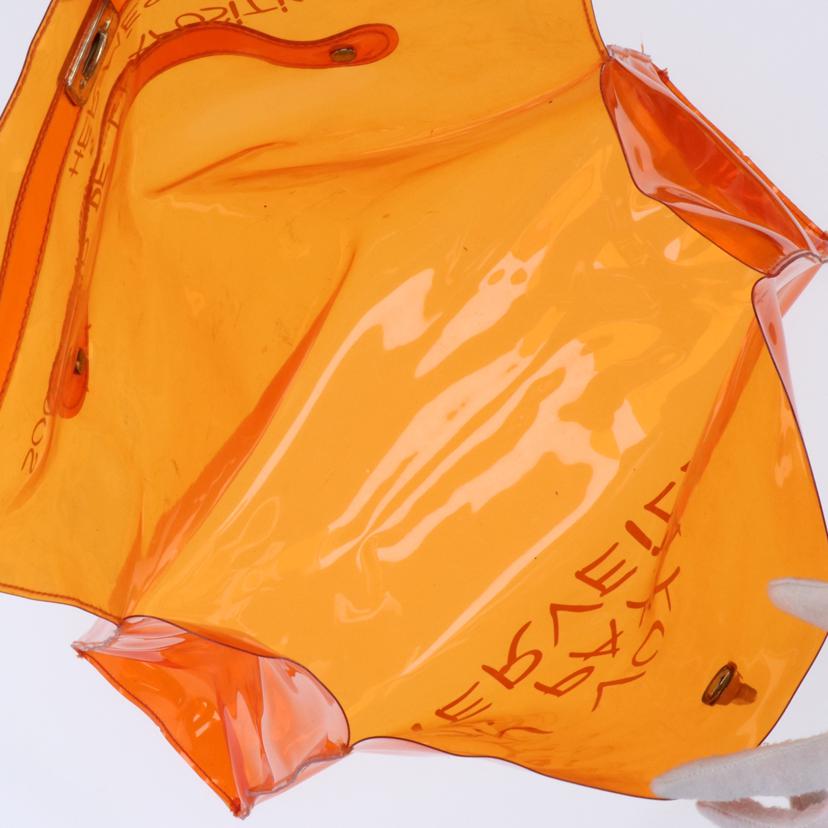 記念品/ビニールケリー オレンジ「不思議の国、エルメスの旅」展//ABランク/09