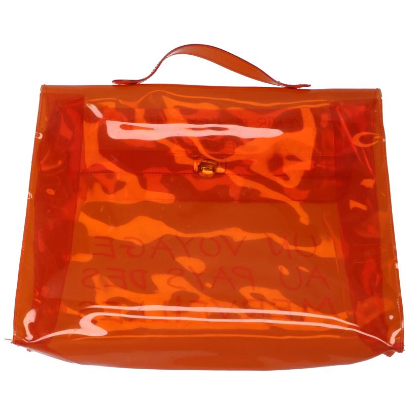 記念品/ビニールケリー オレンジ「不思議の国、エルメスの旅」展//ABランク/09