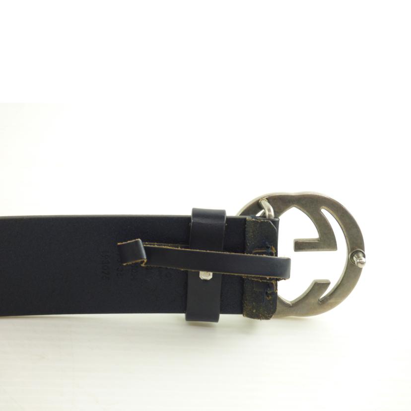 GUCCI グッチ/インターロッキングG レザーベルト/546389 //約100cm/Bランク/64