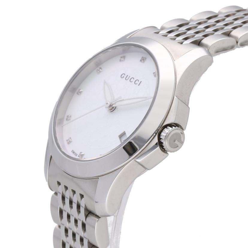 GUCCI グッチ/Gタイムレス クオーツ/YA126535//15420126/Aランク/75