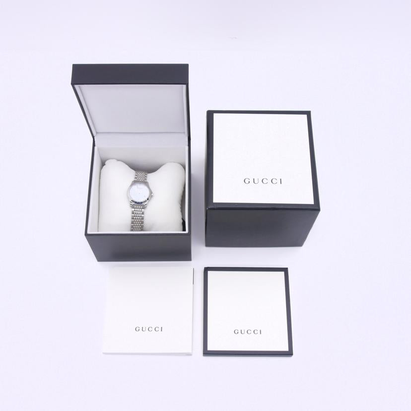 GUCCI グッチ/Gタイムレス クオーツ/YA126535//15420126/Aランク/75