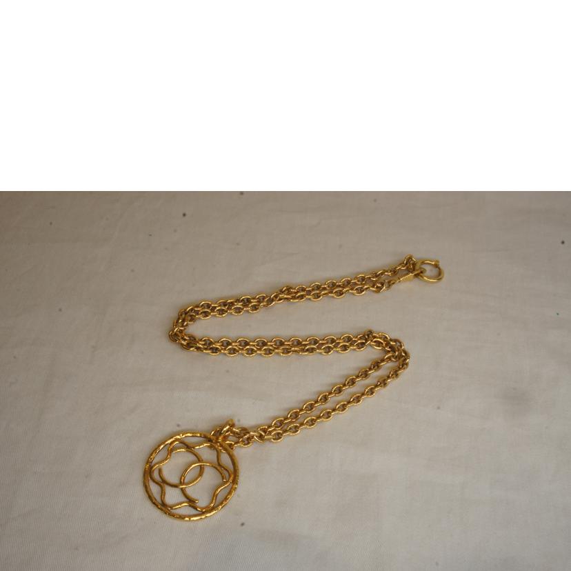 CHANEL シャネル/ビンテージココマークネックレス//ABランク/92