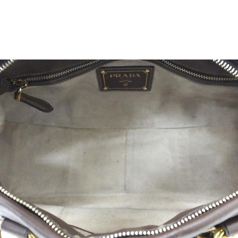 PRADA プラダ/2wayレザーハンドバッグ//Bランク/88