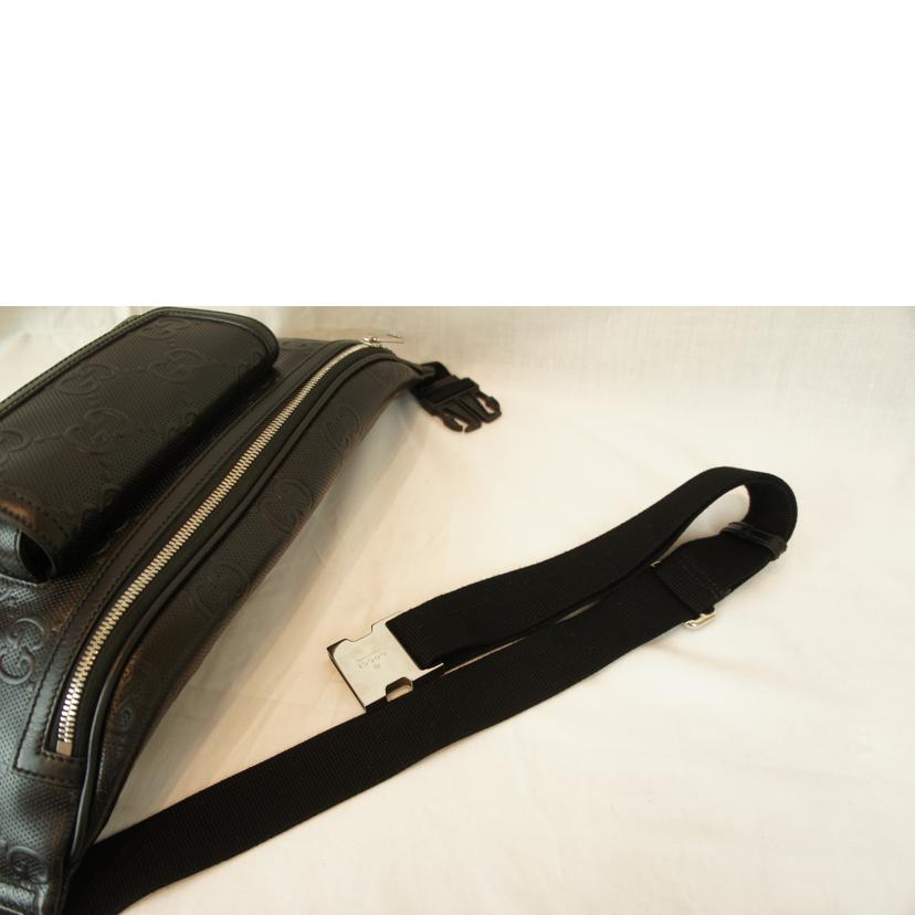 GUCCI グッチ/GGエンボスウエストバッグ/645093//525040/Aランク/93