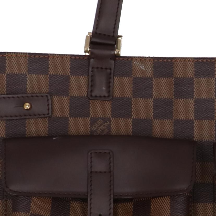 LOUIS VUITTON ルイヴィトン ルイ・ヴィトン ビトン ダミエ・エベヌ 市松模様 ブラウン 茶 ショルダーバッグ ハンドバッグ トートバッグ ブラウン メンズ レディース 定番 人気 LV 斜め掛け 肩がけ/ユゼス/ダミエ/エベヌ/N51128//MB1***/ABランク/09