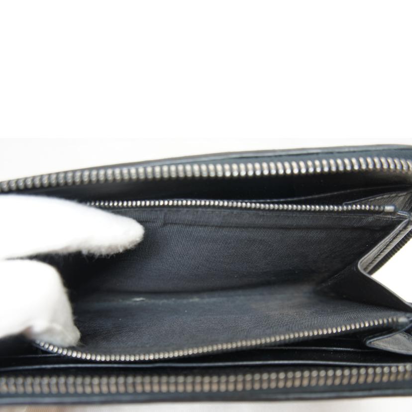 Bottega Veneta ボッテガヴェネタ/イントレチャートラウンドファスナー/114076//ABランク/92