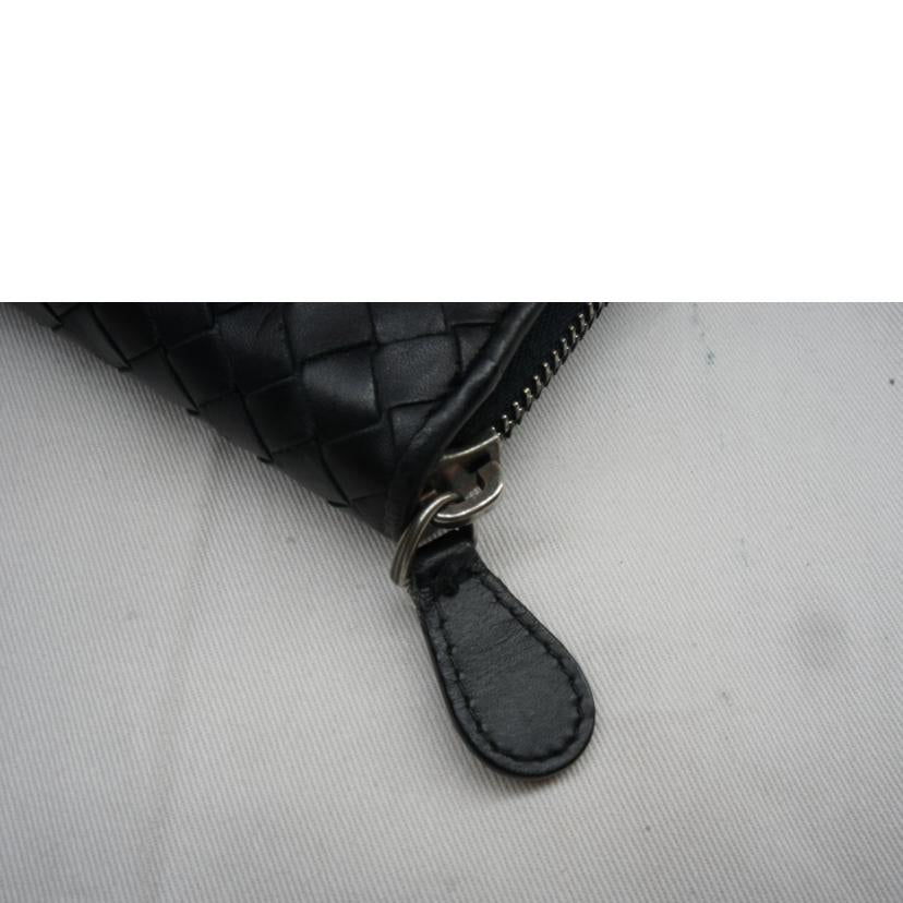 Bottega Veneta ボッテガヴェネタ/イントレチャートラウンドファスナー/114076//ABランク/92