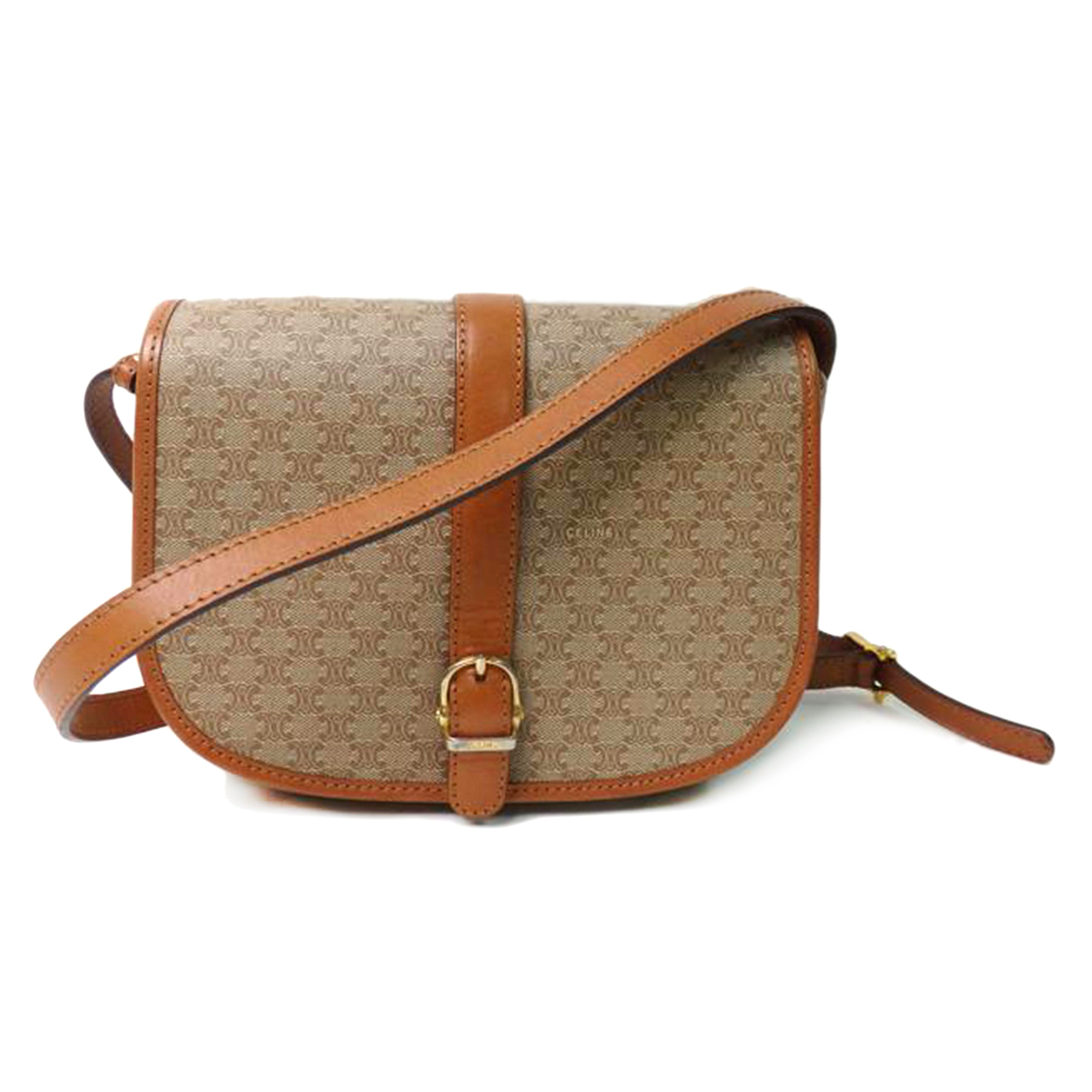 CELINE セリーヌ/マカダムラインショルダーバッグ//M06/Bランク/84