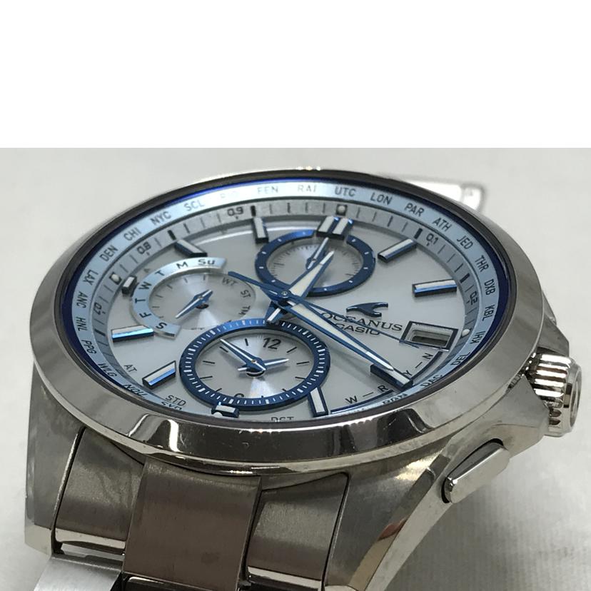 CASIO カシオ/OCEANUS アイスブルー文字盤/OCW-T2600//5D0***/ABランク/51