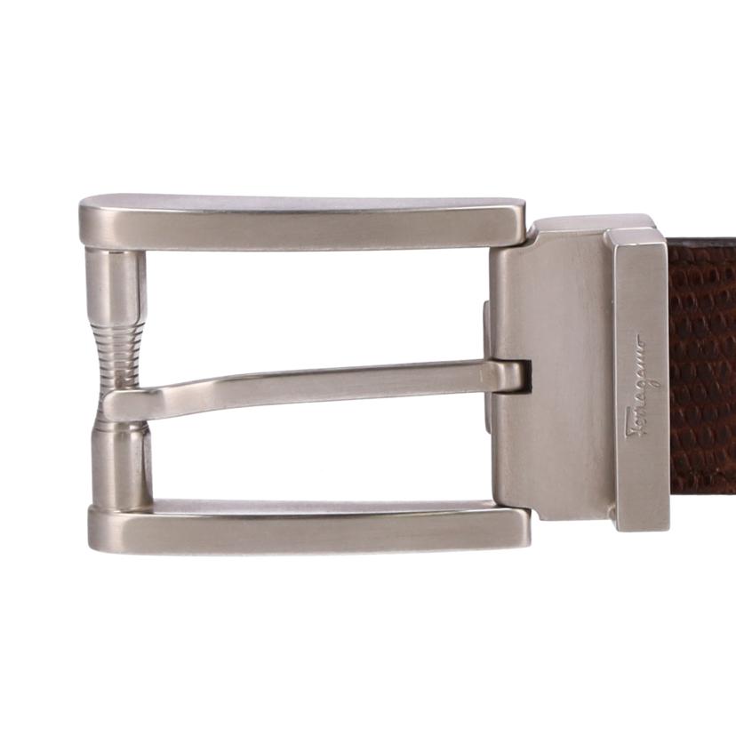 Ferragamo フェラガモ/レザーベルト/こげ茶/約75-85cm//67-7003/Bランク/75
