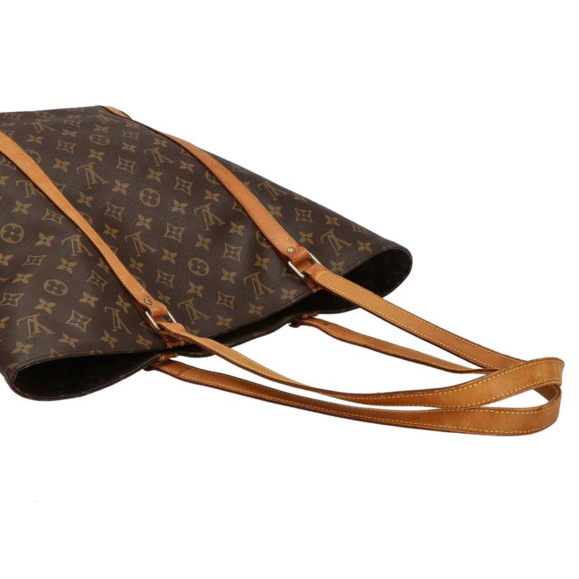 LOUIS VUITTON ルイヴィトン ルイ・ヴィトン ビトン ショルダーバッグ ハンドバッグ トートバッグ ブラウン メンズ レディース 定番 人気 LV 斜め掛け 肩がけ/サックショッピング48/モノグラム/M51108//MB0***/Bランク/09