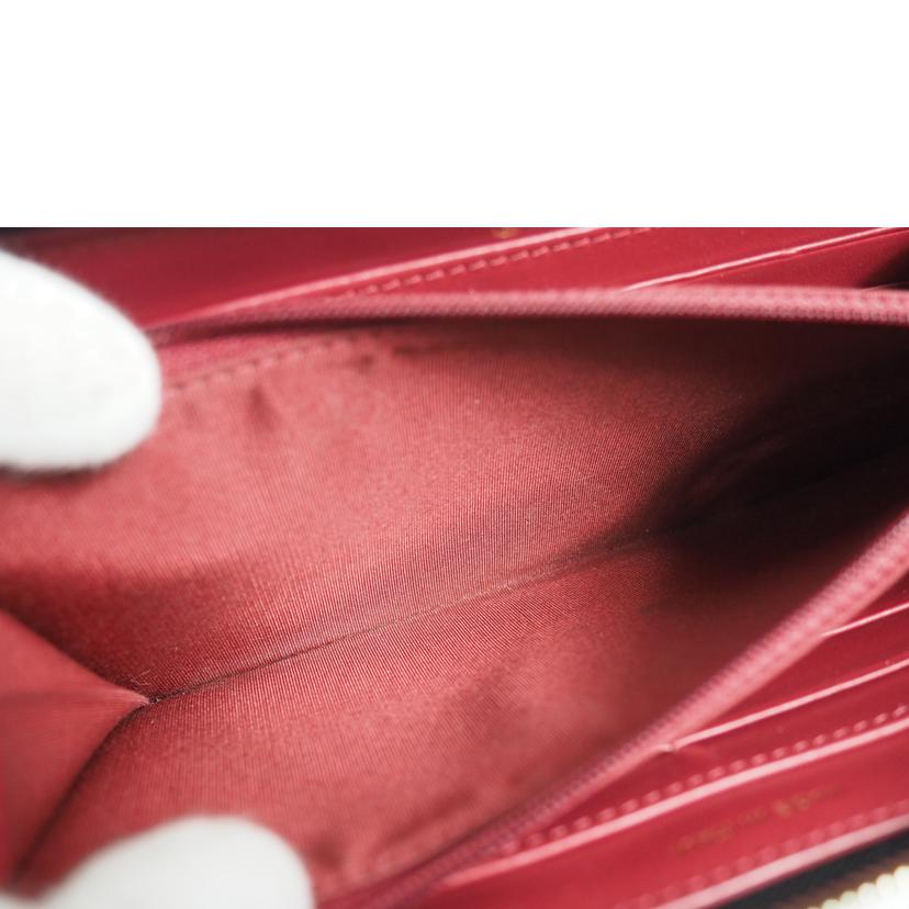 CHANEL シャネル/ココマークラウンドファスナー/ラムスキン/AP1063//31481540/ABランク/79