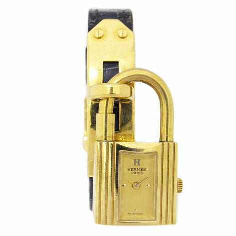 HERMES エルメス/ケリーウォッチ/レディース/クオーツ/KE1.201//627059/Bランク/88